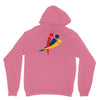 red blu yellow Unisex Hoodie