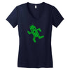 cactuar final fantasy Women's V-Neck T-Shirt