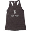 ashens vinnie vole Racerback Tank