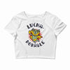 lucha dorable Crop Top