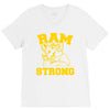 ram strong V-Neck Tee