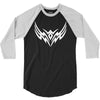 tribal flugel beidseitig bedruckt 3/4 Sleeve Shirt