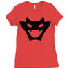 videl's satan symbol Ladies Fitted T-Shirt