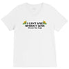 i Can't Live Without Love Vincent Van Gogh V-Neck Tee