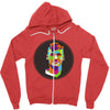 neymar anime Zipper Hoodie