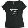kool dad Women's Triblend Scoop T-shirt