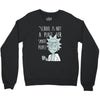 not for smart people Crewneck Sweatshirt