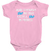 and though she be but little, she is fierce Baby Onesie