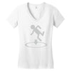 man is go Women's V-Neck T-Shirt