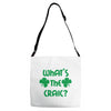 st patricks day Adjustable Strap Totes