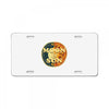Moon and Sun License Plate