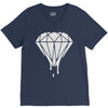 dripping diamond V-Neck Tee