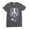 pregnant halloween costume Ladies Fitted T-Shirt
