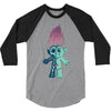 anatomy of a troll 3/4 Sleeve Shirt