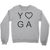 yoga heart Crewneck Sweatshirt