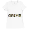 uk grime Ladies Fitted T-Shirt