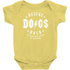 rescue dogs rock Baby Bodysuit