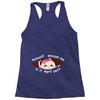 April Peeking Out Asian Baby Girl Racerback Tank