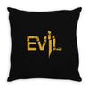 evil Throw Pillow