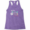 do more makes you happy skateboard Racerback Tank