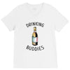 Drinking Buddies V-Neck Tee