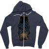 bat music Zipper Hoodie