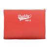 daddy since 2015   mens funny Accessory Pouches