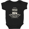 premium vintage 1974 classic perfectly aged limited edition Baby Bodysuit