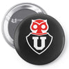 universidad de futbol Pin-back button
