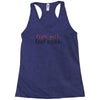 fight evil read books Racerback Tank