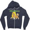 obedience Zipper Hoodie