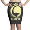 believe in nessie Pencil Skirts