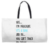 Yes...I'm Pregnant.It's a Boy! And No...You Can't Touch My Belly! Weekender Totes