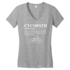 Cycopath Noun Women's V-Neck T-Shirt