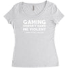 losing connection Women's Triblend Scoop T-shirt