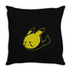 pikaboo tee Throw Pillow