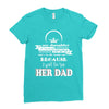 i get awesome husband Ladies Fitted T-Shirt