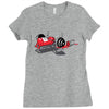 bench pressed Ladies Fitted T-Shirt