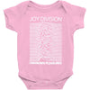 joy division unknown pleasures rock band Baby Onesie