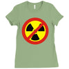 no nukes Ladies Fitted T-Shirt