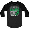 talk to myself fishing 3/4 Sleeve Shirt