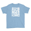 new years eve 2016 give peace a chance Youth Tee