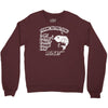 fishing instructions Crewneck Sweatshirt