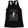 floss like a boss Racerback Tank