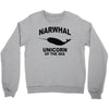 narwhal whale Crewneck Sweatshirt
