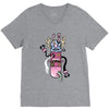 mixed up V-Neck Tee
