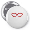 kacamata red Pin-back button