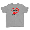 niece i wear a red heart ribbon Youth Tee