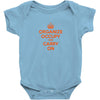 occupy wall street t shirt 99% organize carry on anti corporate greed Baby Onesie