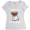 trust me i'm a dogtor Women's Triblend Scoop T-shirt